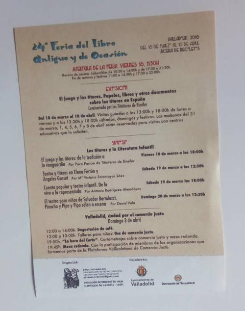 Feria del Libro Antiguo 2016