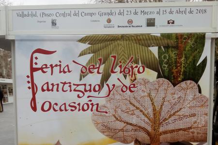 Diseño para la Feria de Libro Antiguo y de Ocasión de Valladolid 2018